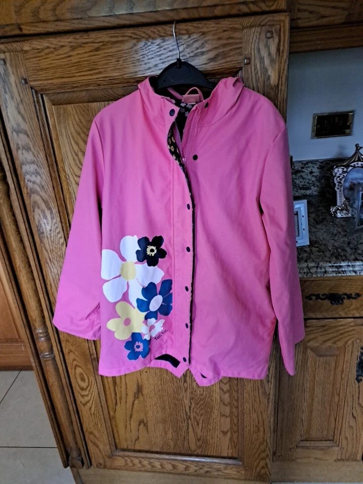 CAPPOTTO PESCA ROSA TUC TUC BAMBINA ETÀ 10 ANNI USATO - Immagine 3 di 4