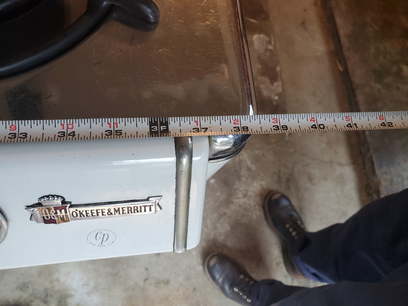 6 Burner Double Oven 2 Broiler O'Keefe & Merritt Gas Stove Range