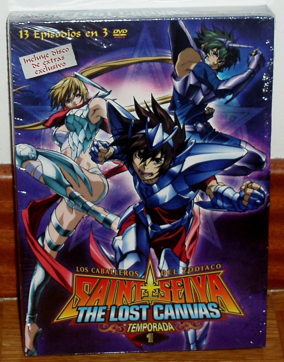 LOS CABALLEROS DEL ZODIACO THE LOST CANVAS 1º TEMPORADA DVD