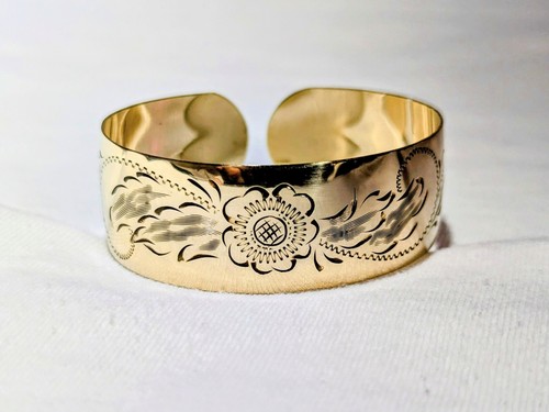 14k GOLD FILLED CUFF BRACELET