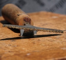 Filet ornamentowy filet mosiądz pozłacany introligator narzędzie ręcznie złocona linia