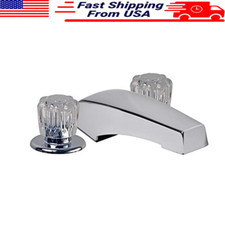 2-Handle Garden Tub Faucet RV Mobile Home Easy Install Adjustable Flow New