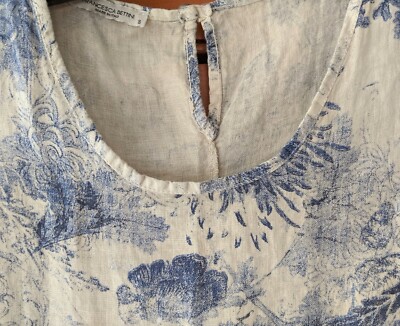 ITALIAN LINEN Dress Women sz M Navy Blue Taupe Toile Maxi/Cover Up NWT | eBay ITALIAN LINEN Dress Women sz M Navy Blue Taupe Toile Maxi/Cover Up NWT | eBay