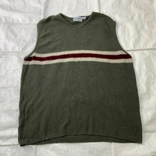 VTG Tony Lambert Mens Sweater Cotton Green Size XL Made in USA