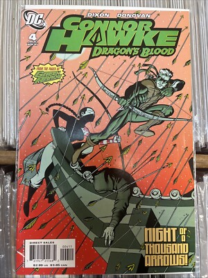 Connor Hawke Dragon s Blood #4 2007 DC Comics Sent In Cardboard Mailer