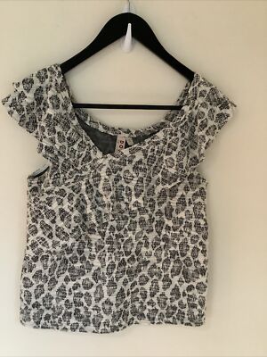 asymmetrical ruffle top
