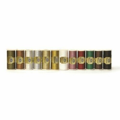 DMC Diamant Metallisch Stickgarn 35m Spule Kreuzstich