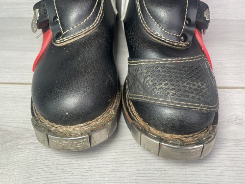 Fly Racing 805 Motorcross Off Road Racing Boots Mens S 10 Grey, Red, Black&Brown - Picture 4 of 20