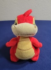 Neopets Red SCORCHIO 7 Inch Plush Toy 2004 Wings Cloth Eyes Dragon Tail