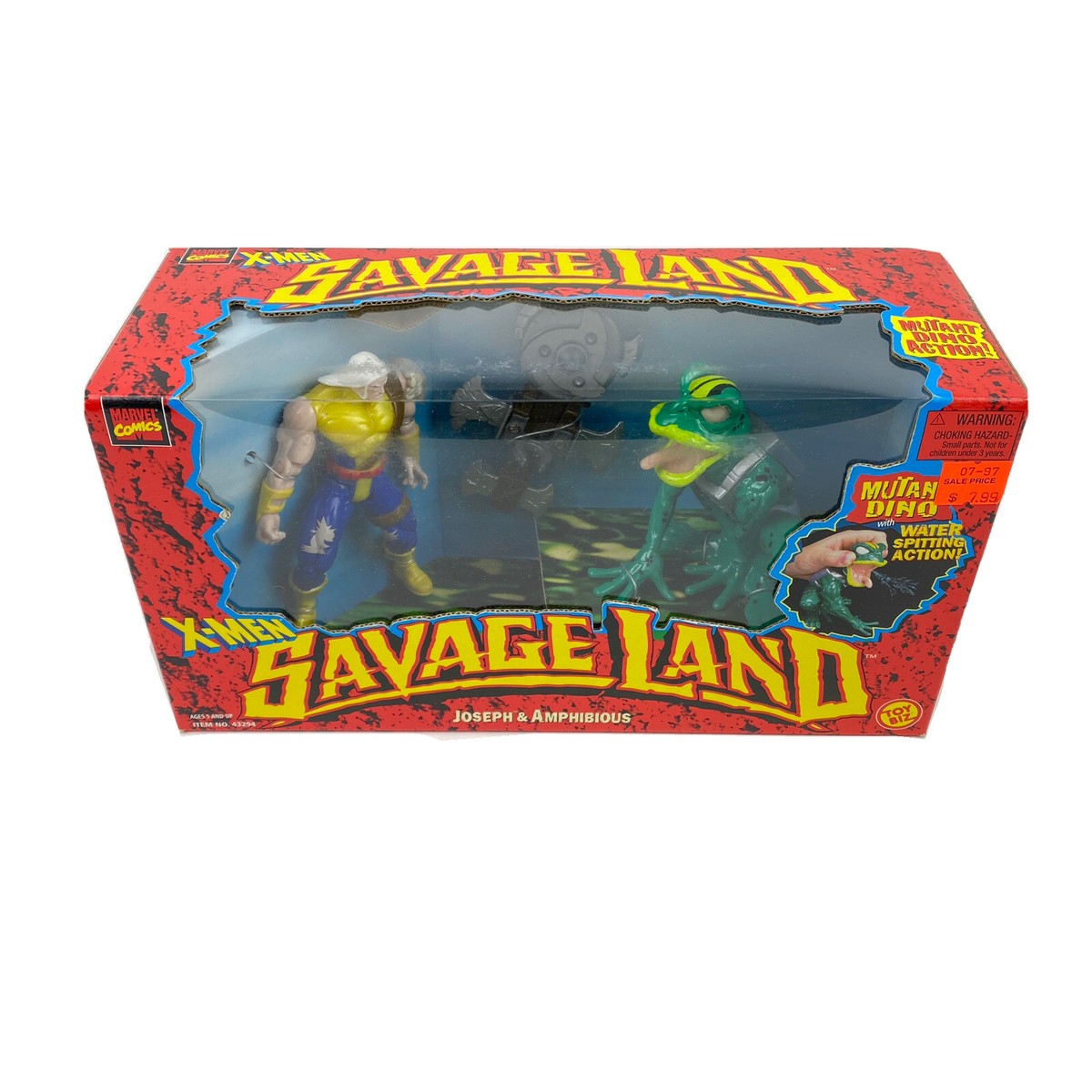 Marvel X-Men Savage Land Joseph Amphibious Spitting Action Figure