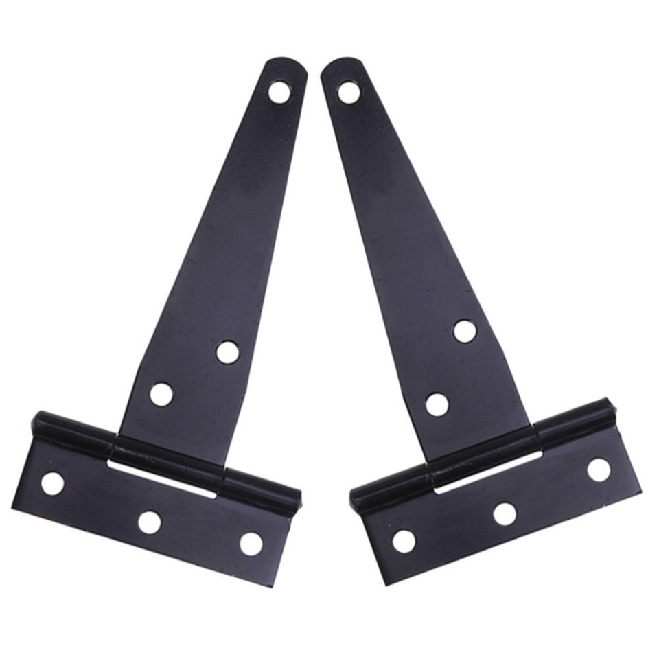 2 Pcs Shed Door Hinges Black Thinge Quick to Remove Storage Barns eBay