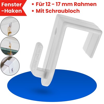 Raumhero Fensterhaken 10er Set - Made In Germany Für Lichterketten & Deko