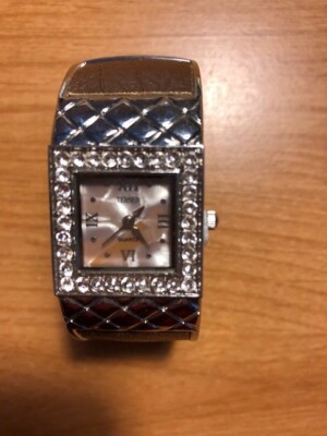  Bijoux Terner Womens Brand New w/Tag Stainless Steel Watch  Rhinestone Bezel 