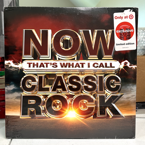 Now Thats What I Call Classic Rock Exclusive Limited Black Colored Vinyl 2XLP