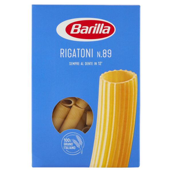 4X Pasta Barilla Rigatoni N.89 Pasta Di Semola Di Grano Duro Italy 4X500G-image