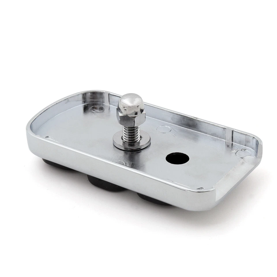 Brake Pedal Pad For 1980-2015 Electra Glides Street Glides Road Kings Chrome Foto 3 de 4