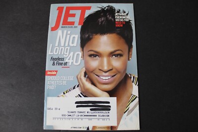 Ject Mag Jet Mag Nia Long At 40 March 21/28 2011 | eBay