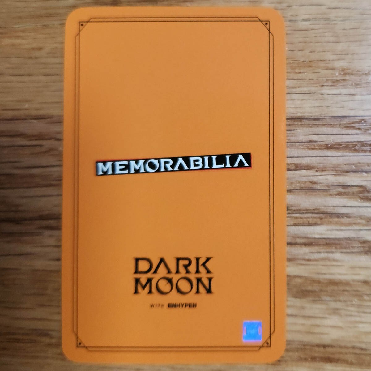 Ni-Ki Dark Moon Withmuu 2nd Lucky Draw Memorabilia Photocard