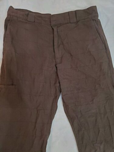 Vintage 90s Emerica Skateboard Pants Men's Size 33 Brown Urban Streetwear - Picture 2 of 14