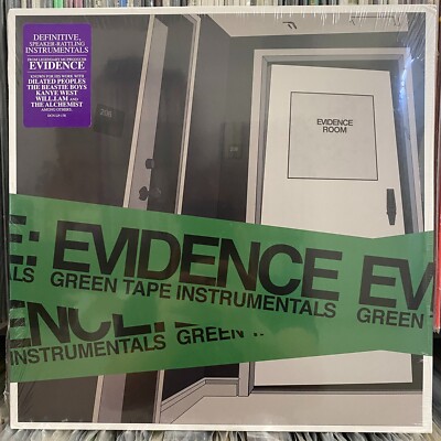 EVIDENCE - GREEN TAPE INSTRUMENTALS (VINYL LP) 2013!! RARE!! DILATED ...