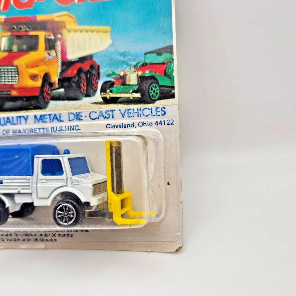 Vintage Majorette | Unimog Air France Transpalette | Early No Decal | RARE - Image 4 of 4