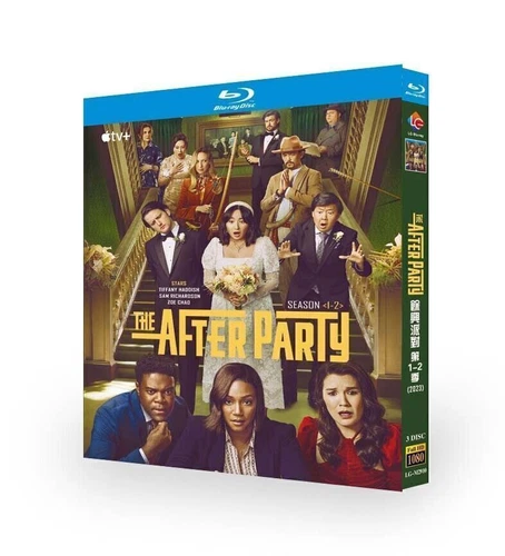 The Afterparty Season 1-2 (2023)   Series  3-Discs  New Box Set