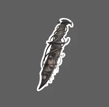 Woman Dagger Sticker Beauty Waterproof NEW