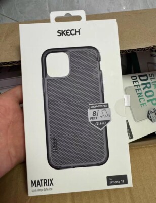 Brand New SKECH Matrix Space Grey Clear Ultra-Tough Case for Apple iPhone 11 Pro