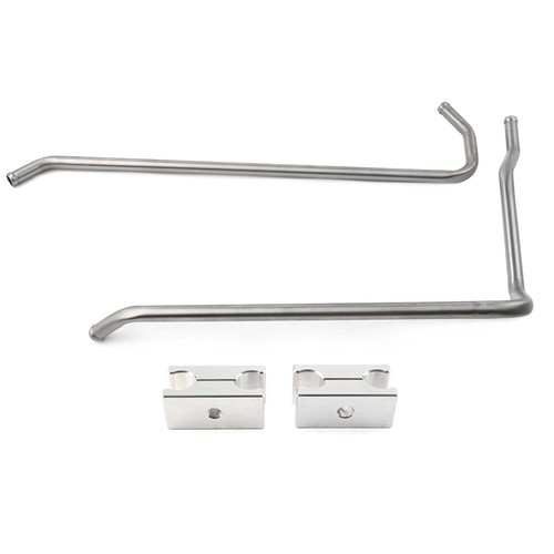 Heater Lines + Aluminum Clamps Kit For Dodge 1989-1998 Vehicles With 12V Engin - Picture 7 of 11
