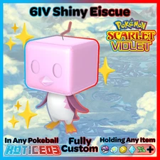 EISCUE ✨SHINY✨/Non-Shiny 6IV Pokemon SCARLET and VIOLET Competitive VGC 23 EVs
