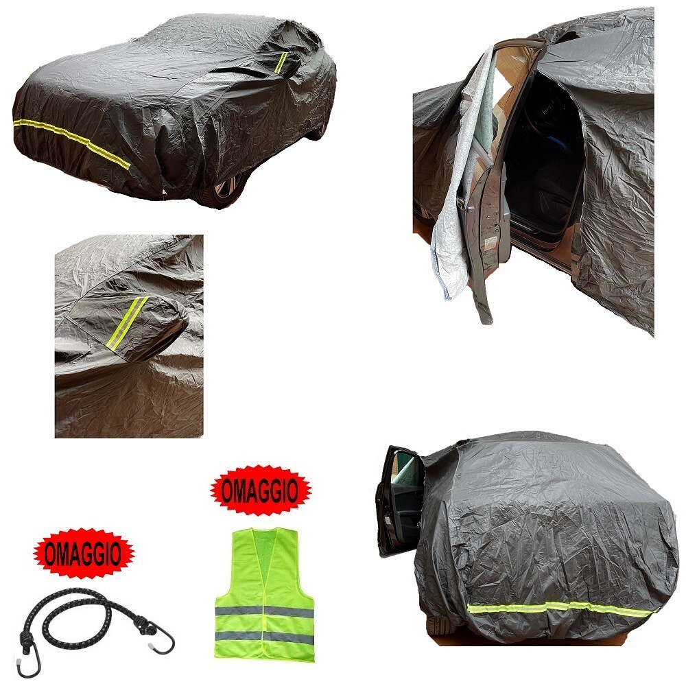 Telo Copriauto Felpato Toyota Aygo 1.0 VVT-i PVC Impermeabile Protettivo