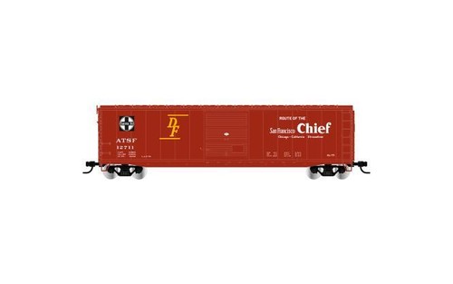 Rivarossi gedeckter Güterwagen San Francisco Chief ATSF Betriebsnr. 12711 HR6661 | Zustand: Neu