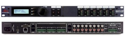 NEW dbx 1260V ZonePRO 1260 - 12-In, 6-Out Digital Zone Processor, Front Controls