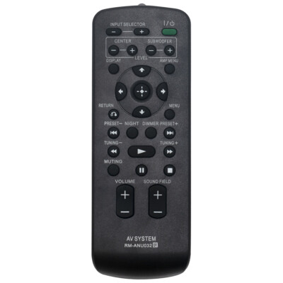 New RM-ANU032 Replacement Remote for Sony Home Theater System RHT-G1500 RHT-G900