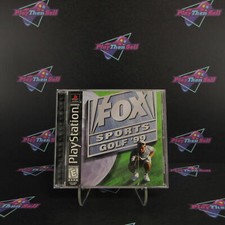 Fox Sports Golf '99 PS1 PlayStation 1 + Reg Card - Complete CIB