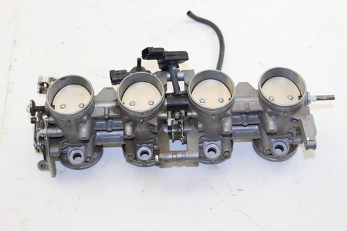 05 06 KAWASAKI NINJA ZX6R / 636  MAIN THROTTLE BODY BODIES RACK - BARE