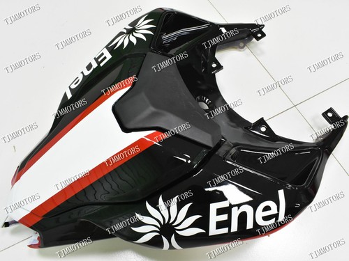 For 2007-2011 Ducati 1098/848 Red White ABS Injection Mold Bodywork Fairing Kit - Picture 5 of 9