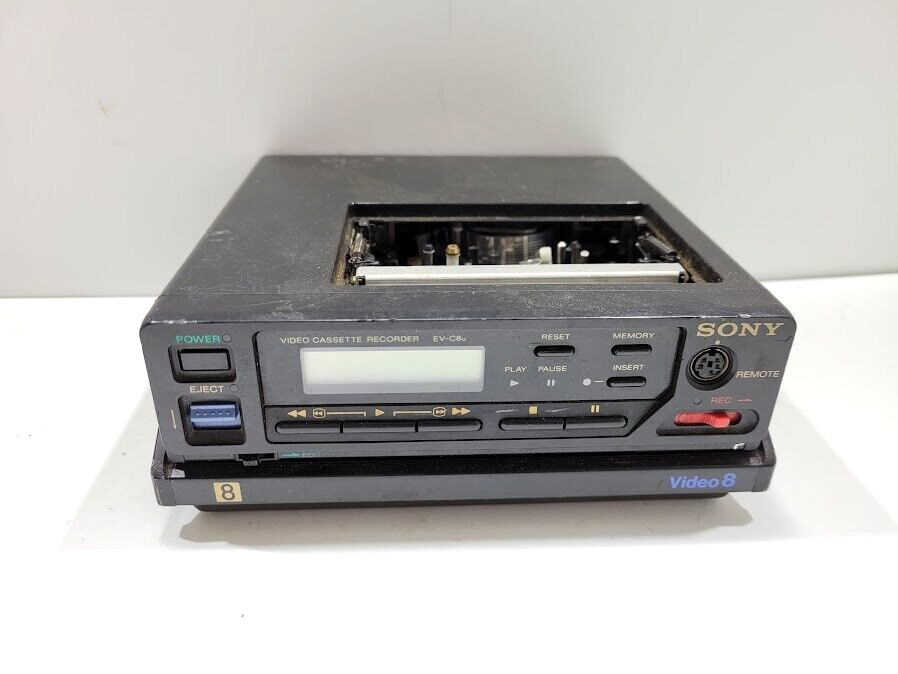 Sony EVC8u Video 8 Video Cassette Recorder UNTESTED eBay
