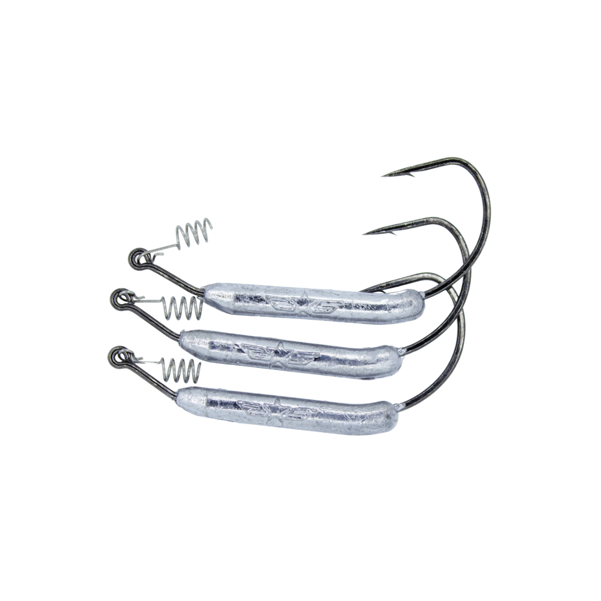 5 0 weighted hooks Dovesun 12PCS Underspin Swimbait - Swimbait & Worm Weedless Hooks for Saltwater & Freshwater Bass Fishing caliber catches. Gambler EZ Weighted Hooks -