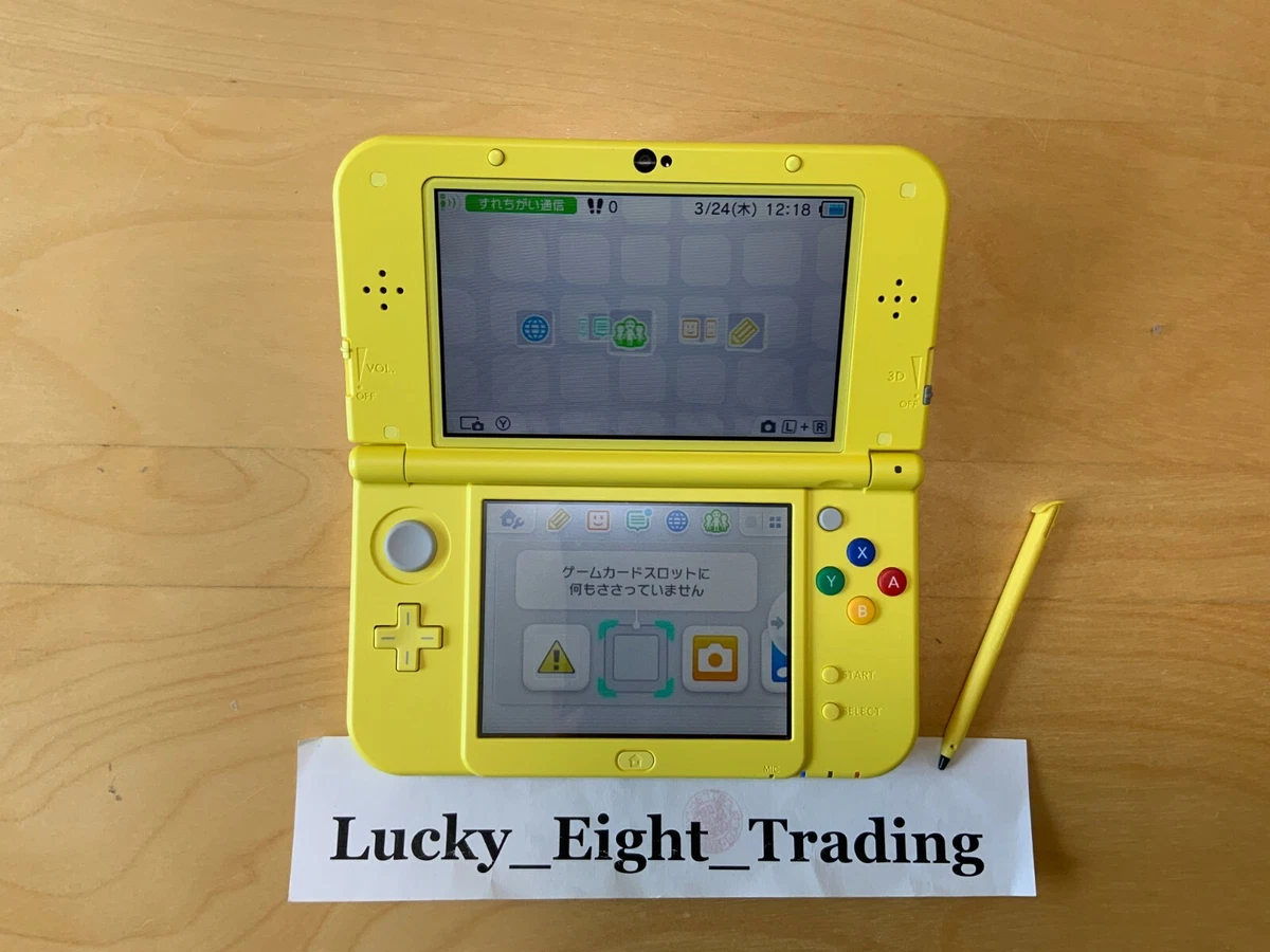 Pikachu nintendo ds xl deals