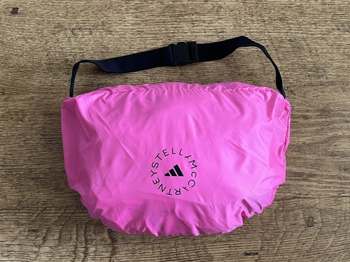 ADIDAS BY STELLA MCCARTNEY TRUENATURE PACKABLE JACKET PINK SIZE 12 OVERSIZED FIT - Picture 4 of 21