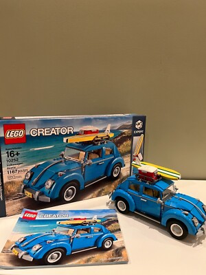 LEGO Creator Expert Volkswagen Beetle (10252) Built, Complete Set