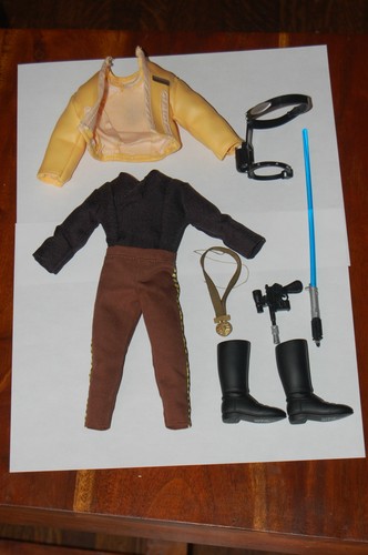 Luke Skywalker zeremonielles 12" Outfit - Star Wars Maßstab 1/6 - zum Anpassen verwenden - Bild 1 von 7