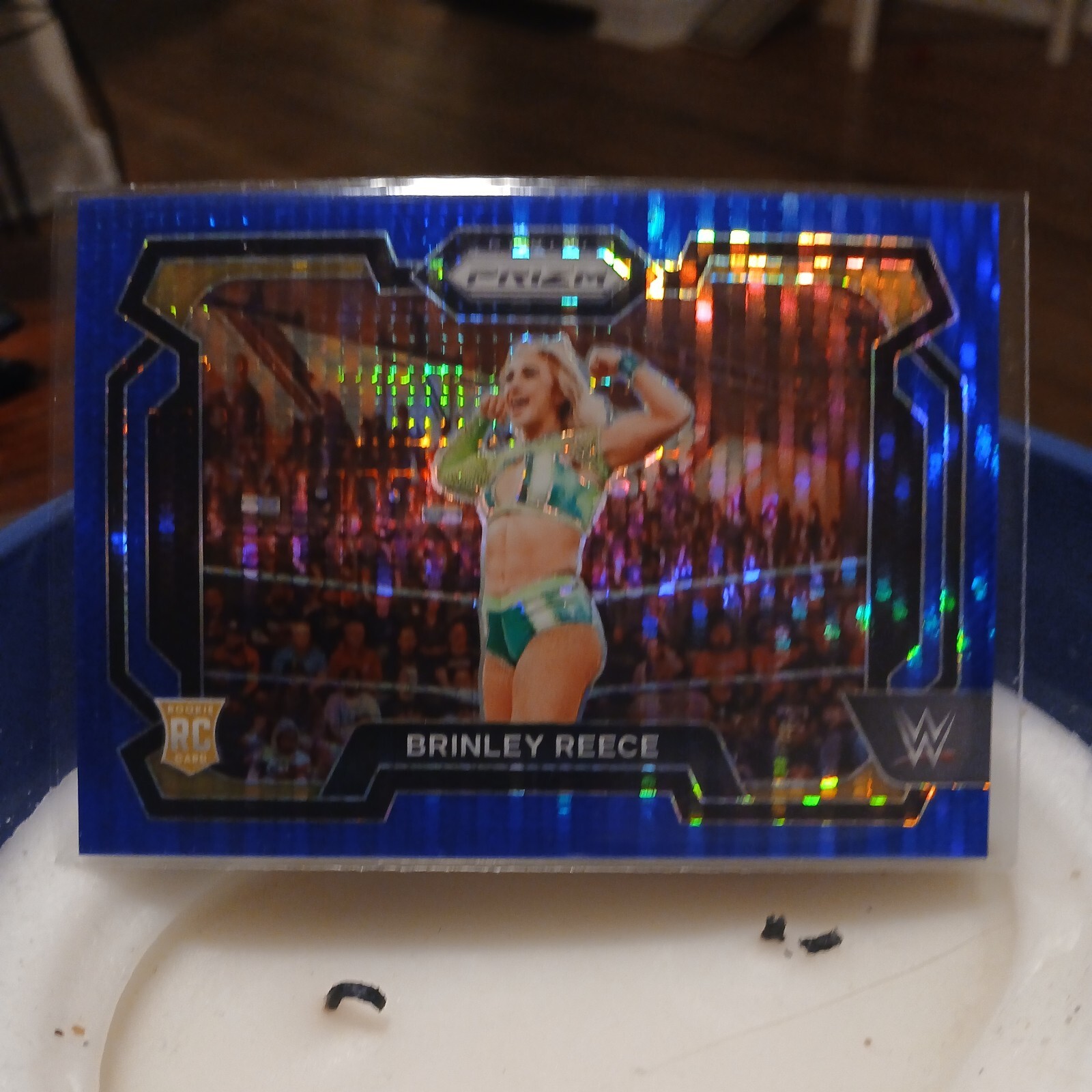 2024 Panini WWE Prizm. Brinley Reece. Blue  Pulsar Prizm. Pack Fresh /75. Rookie