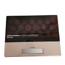 Clairol Deluxe Custom Caresetter Mist/Dry FV-20 Velvet Hot Rollers and Clips
