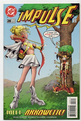 Impulse #28   KEY 1st Appearance & 1st Cover Appearance of Arrowette! (DC 1997)