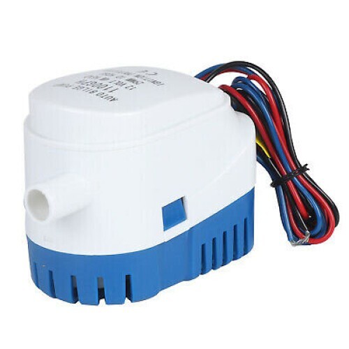 12V 1100GPH Automatische Tauch Boot Bilge Wasserpumpe mit Auto Schwimmerschalter - Bild 6 von 9