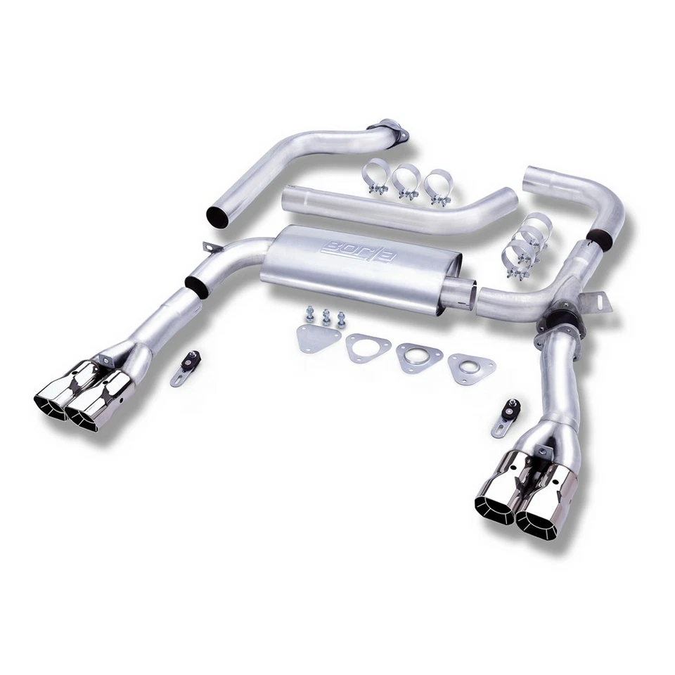Borla 14555 Stainless Cat Back Exhaust for 1995-97 Camaro SS Z28 Firebird 5.7 V8 - Image 2 of 4