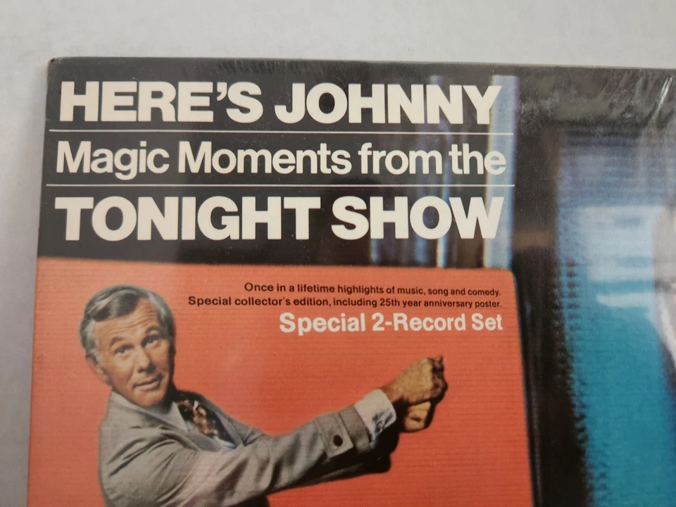 Johnny Carson Here's Johnny 1974 Vinyl 33 RPM 12" The Tonight Show New Sealed - Image 3 of 4