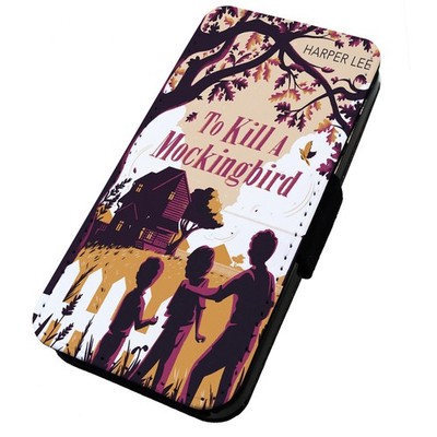 TO CLEAR PRINTED FLIP & CLIP iPhone, Samsung, Huawei, Oppo To Kill a Mockingbird